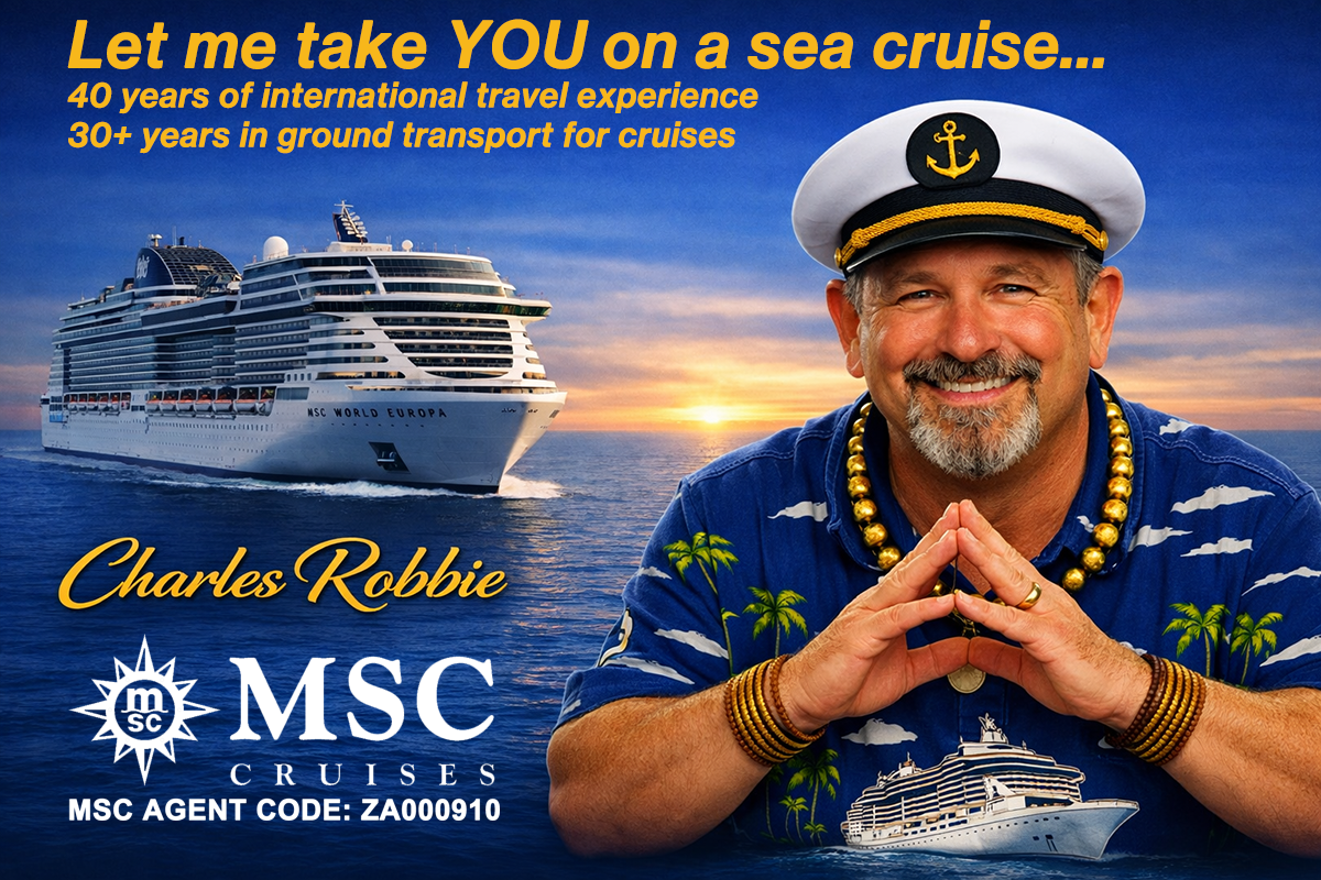Cruise Guru - MSC Cruise ship and the real Charles Robbie