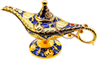 Cruise Guru with Aladdin's Lamp