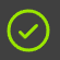 green tick in circle