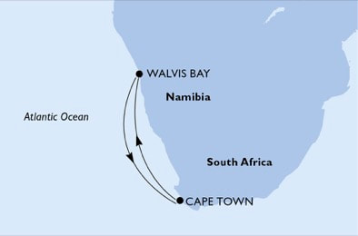 CAPE TOWN TO WALVIS BAY